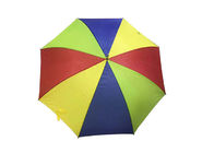 Gemakkelijk draag de Paraplu van het Regenbooggolf, het Golfparaplu van het Onweersbewijs voor Reiszaken leverancier