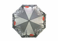 Gemakkelijk draag Vouwen op Paraplu 21 van het Aangepaste het Embleemduim Ontwerp van de Drukweerstand leverancier