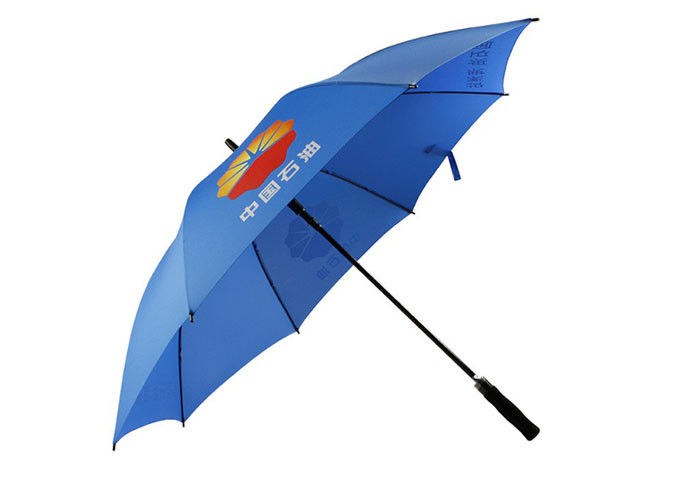 De stevige Paraplu's Eva Handle Strong Windproof van het Kadergrote maat Gedrukte Golf leverancier