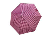 Oem Vouwen op Paraplu, Zelf Vouwend Paraplu'smetaal met Glasvezelschacht leverancier