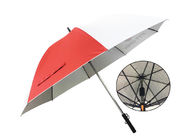 Duurzame Ongebruikelijke Regenparaplu's, Paraplu met Usb-Laders190t Pongézijde leverancier