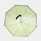 Poe Paraplu's van de Stoffen de Duidelijke Plastic Regen, de Transparante Open Auto van de Koepelparaplu leverancier