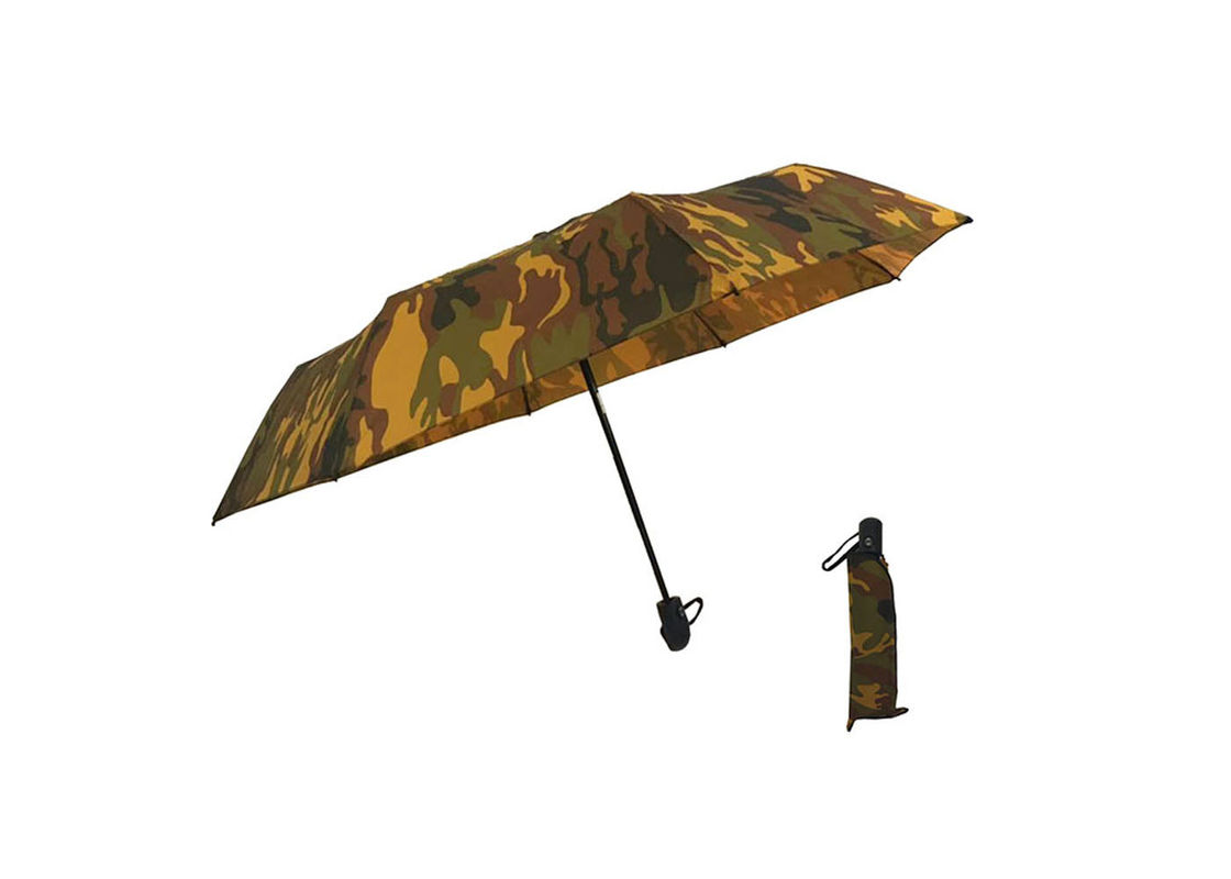 Aangepaste Automatische Vouwende Paraplu, het Metaalribben van de Vouwen weg Paraplu leverancier